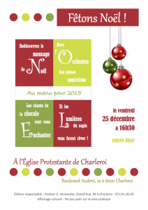 Affiche noel 2015